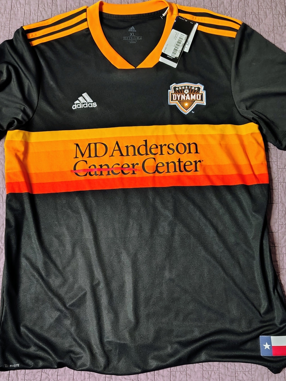 Houston Dynamo MD Anderson Soccer Jersey